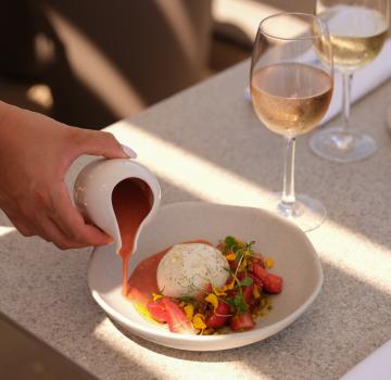 NEW SUMMER MENUS AT LEAST ROOF