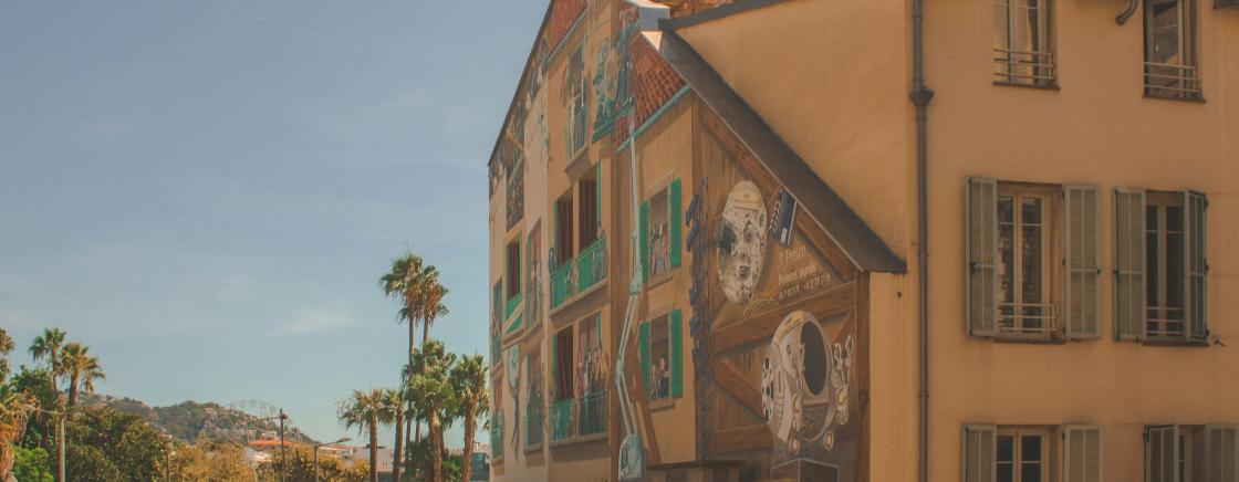 CANNES, GALERIE À CIEL OUVERT